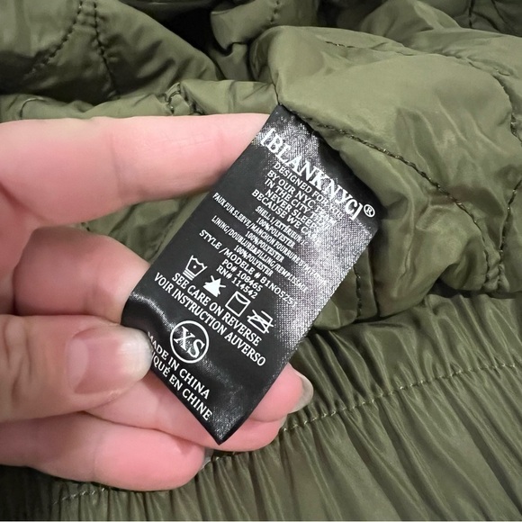 BLANK NYC Bomber Style Sherpa Utility Jacket - Picture 12 of 14